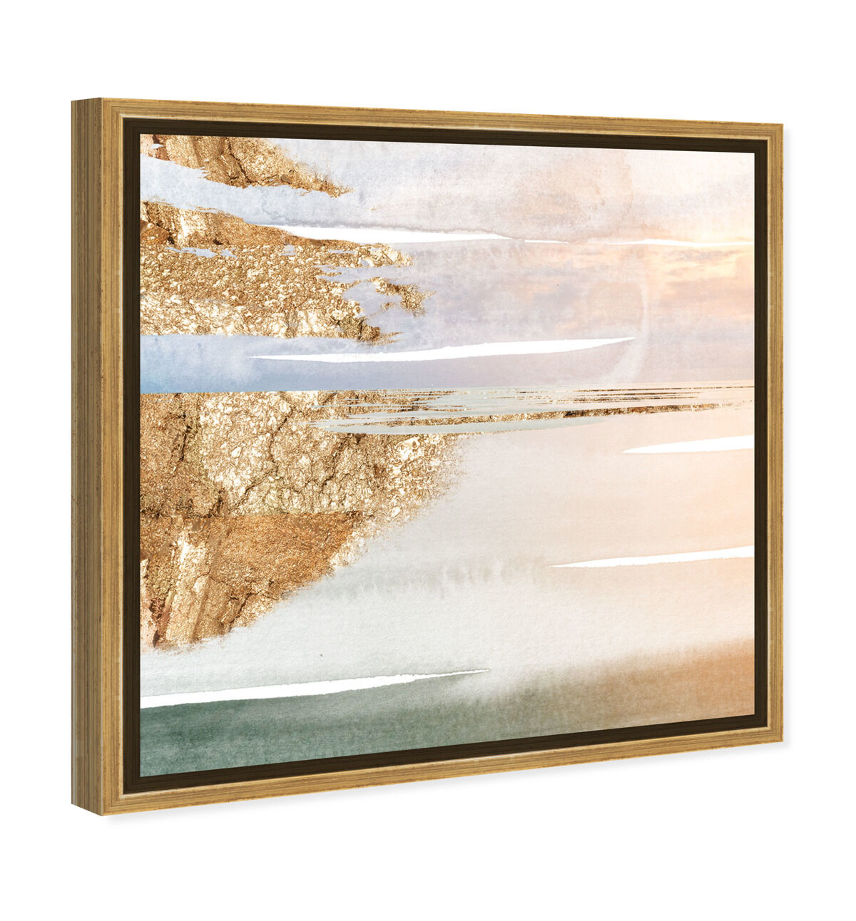 40x40/Framed Canvas/PSGLD