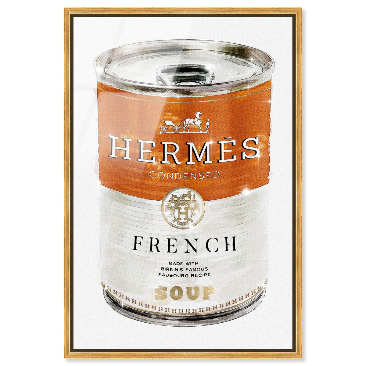 French Luxe Soup | Fashion and Glam Wall Art by Oliver Gal