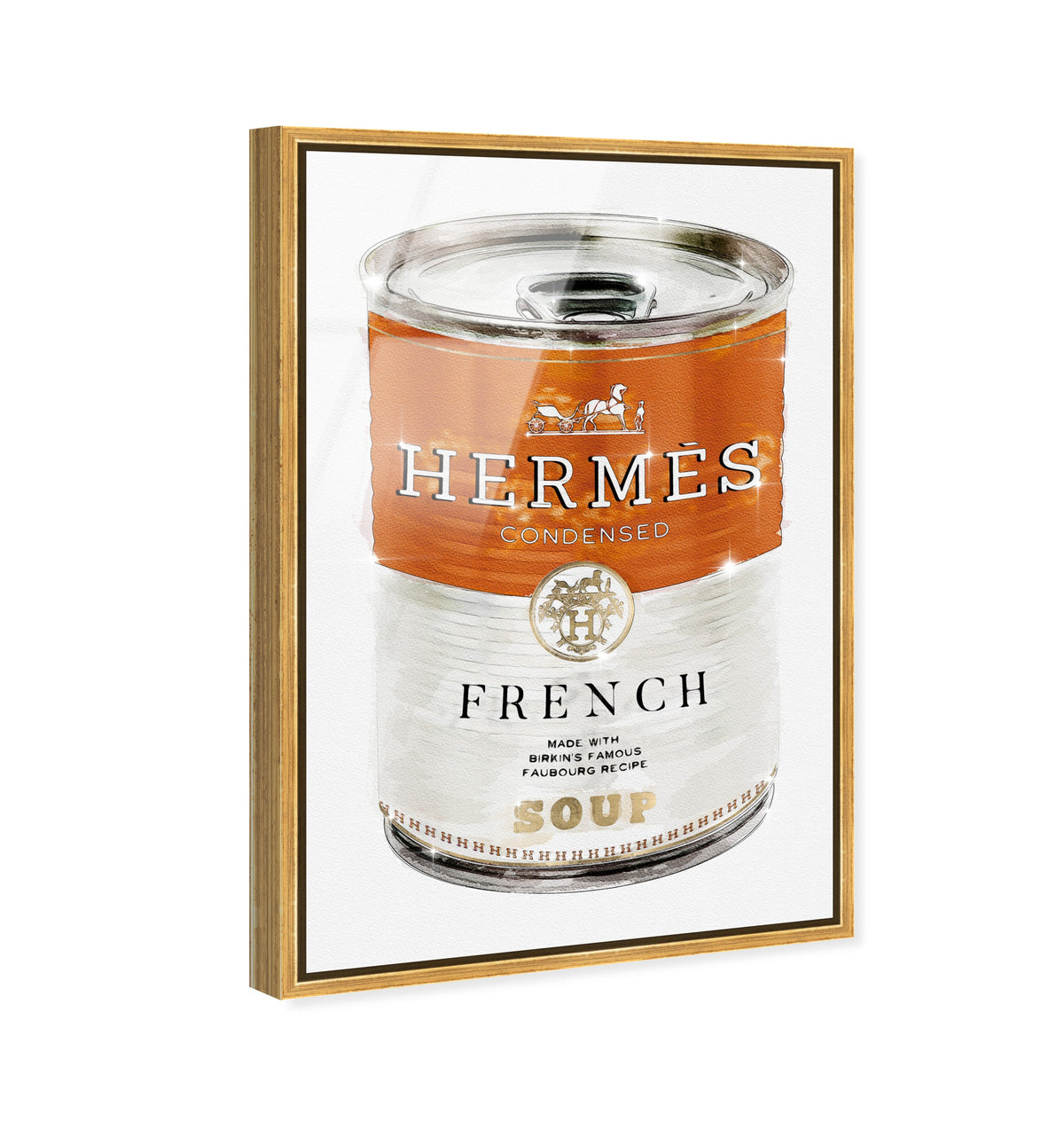 French Luxe Soup | Fashion and Glam Wall Art by Oliver Gal