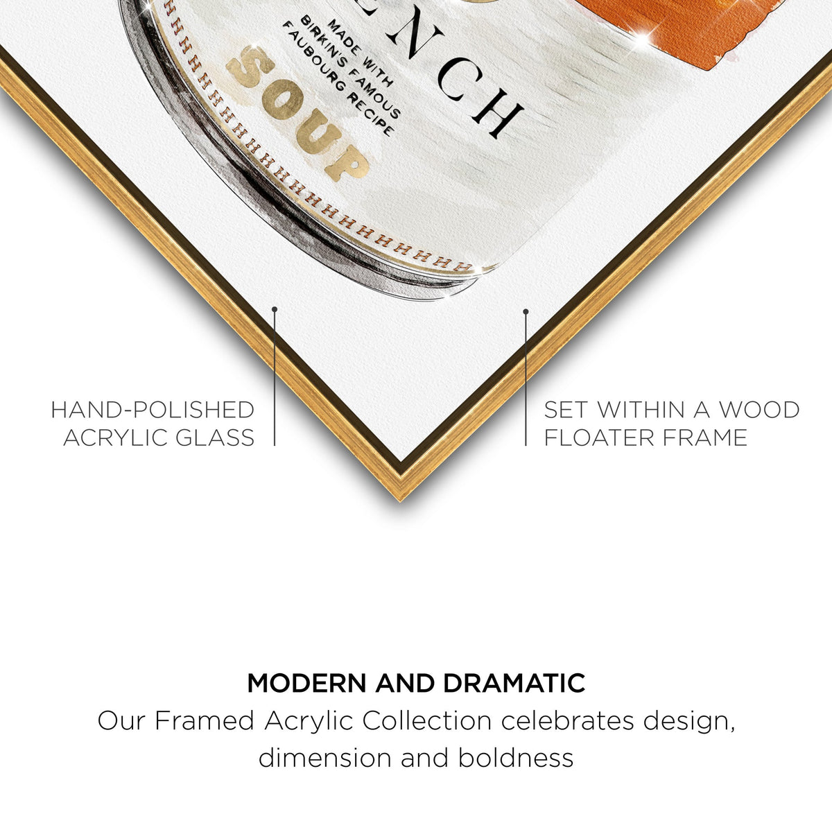 French Luxe Soup | Fashion and Glam Wall Art by Oliver Gal