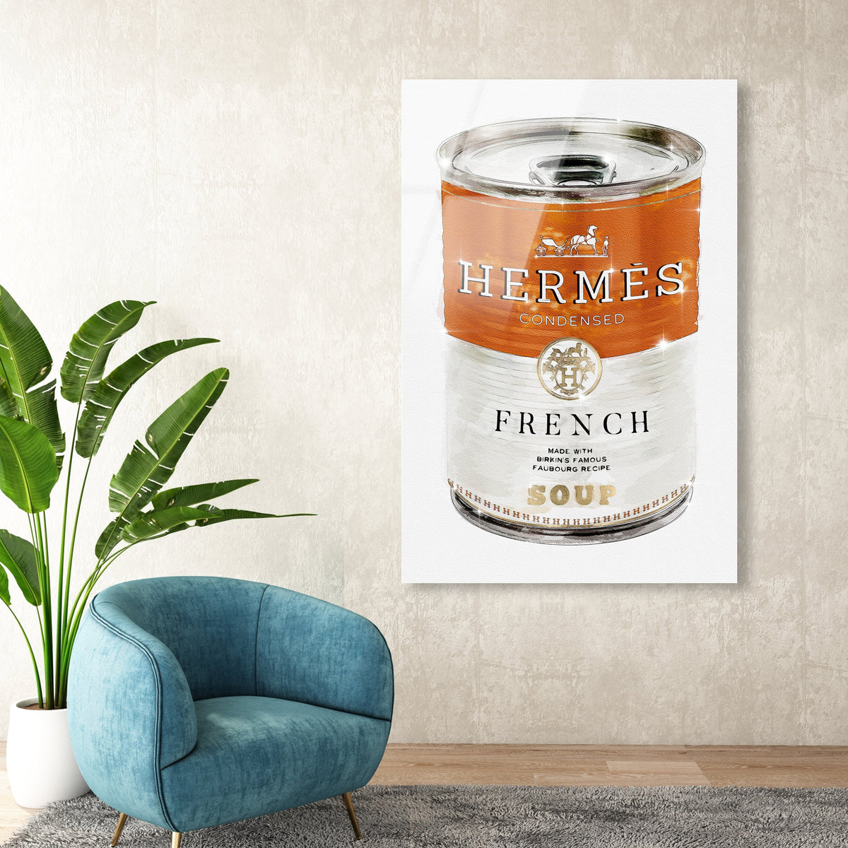 French Luxe Soup | Fashion and Glam Wall Art by Oliver Gal