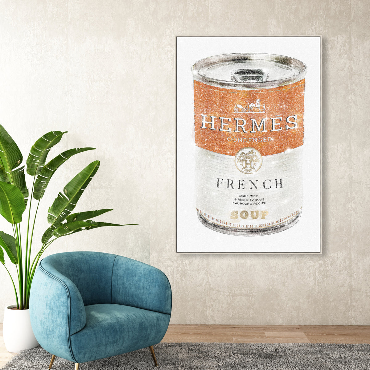 French Luxe Soup | Fashion and Glam Wall Art by Oliver Gal