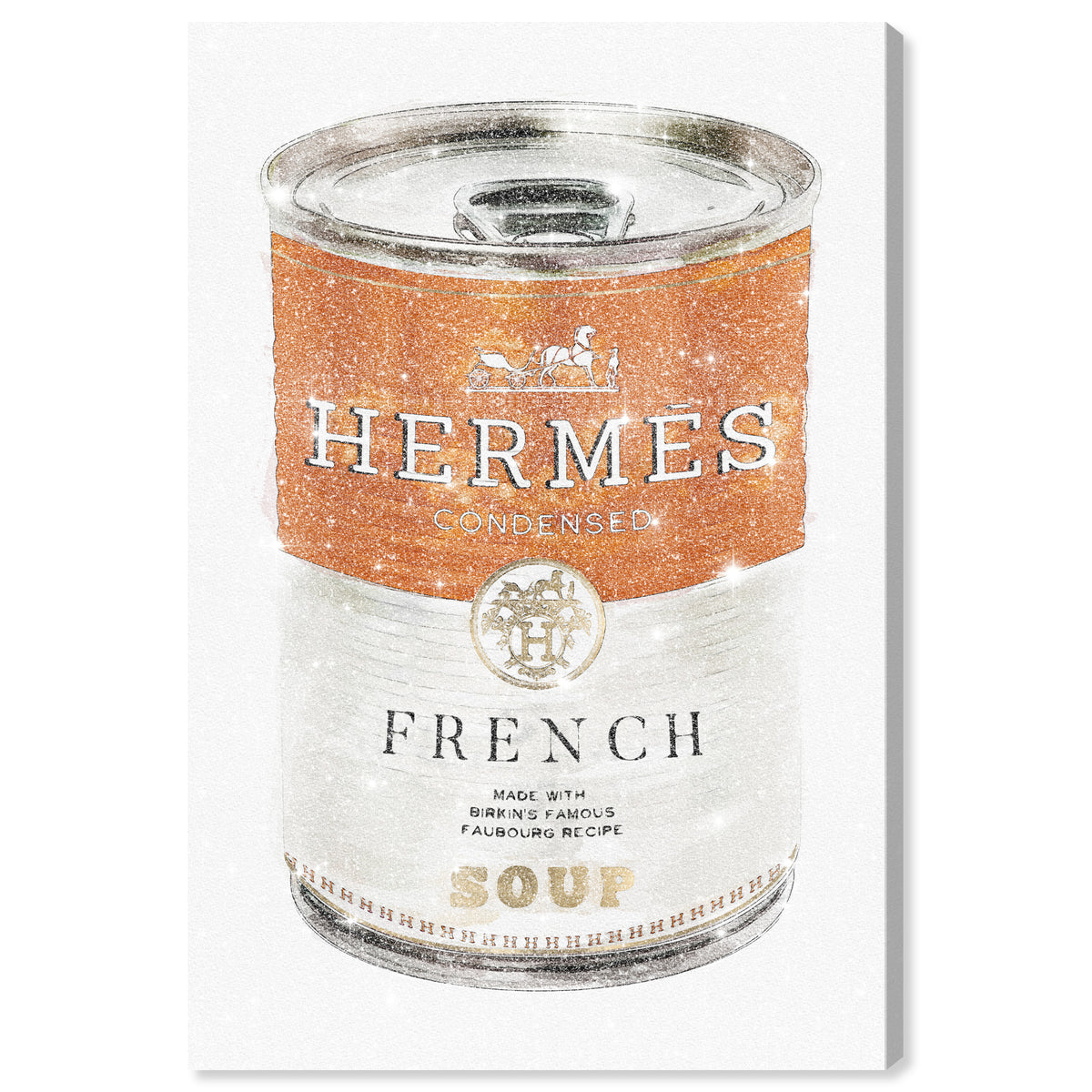 French Luxe Soup | Fashion and Glam Wall Art by Oliver Gal
