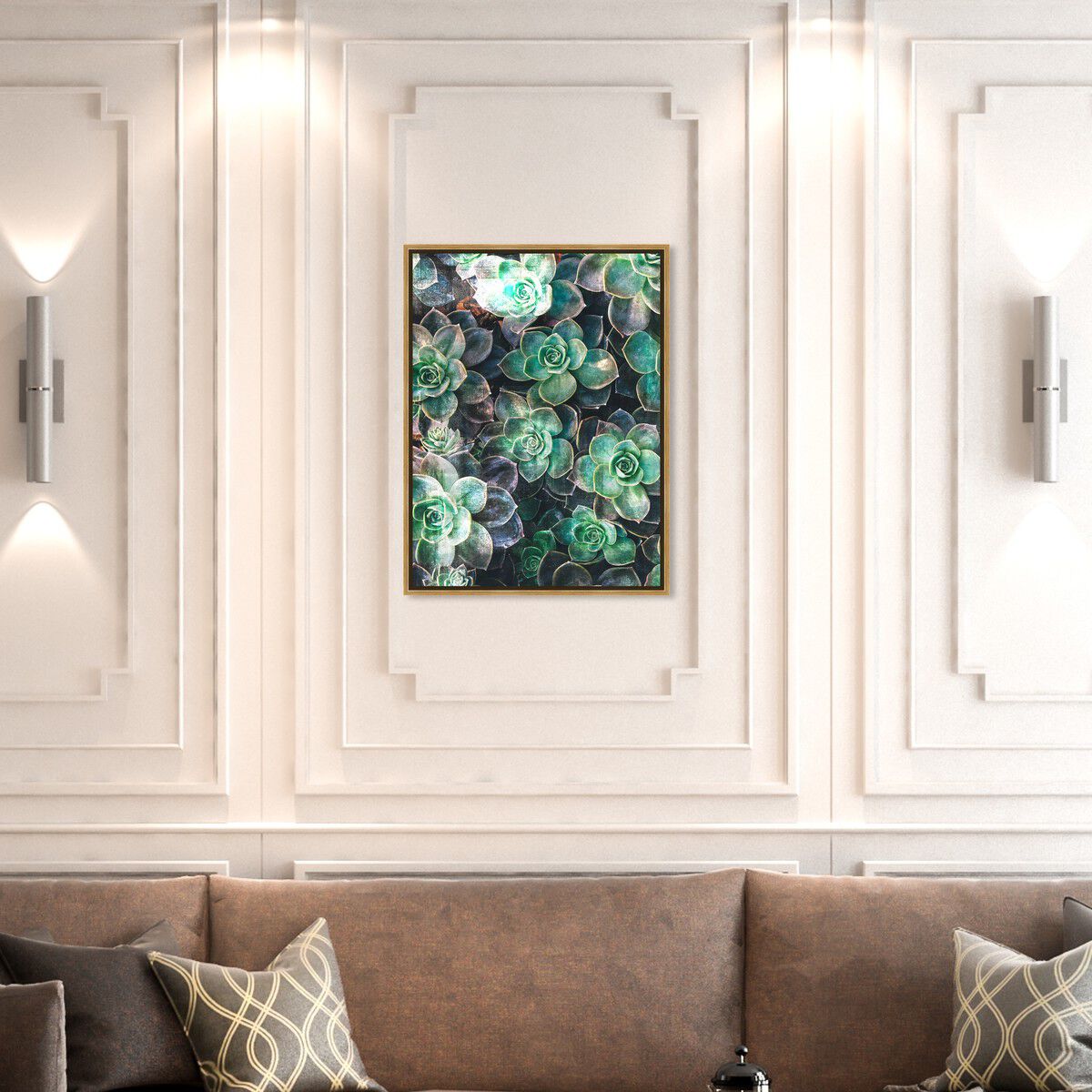 36x54/Framed Canvas/PSGLD