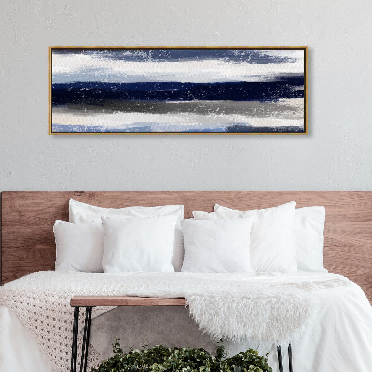 54x20/Framed Canvas/PSGLD