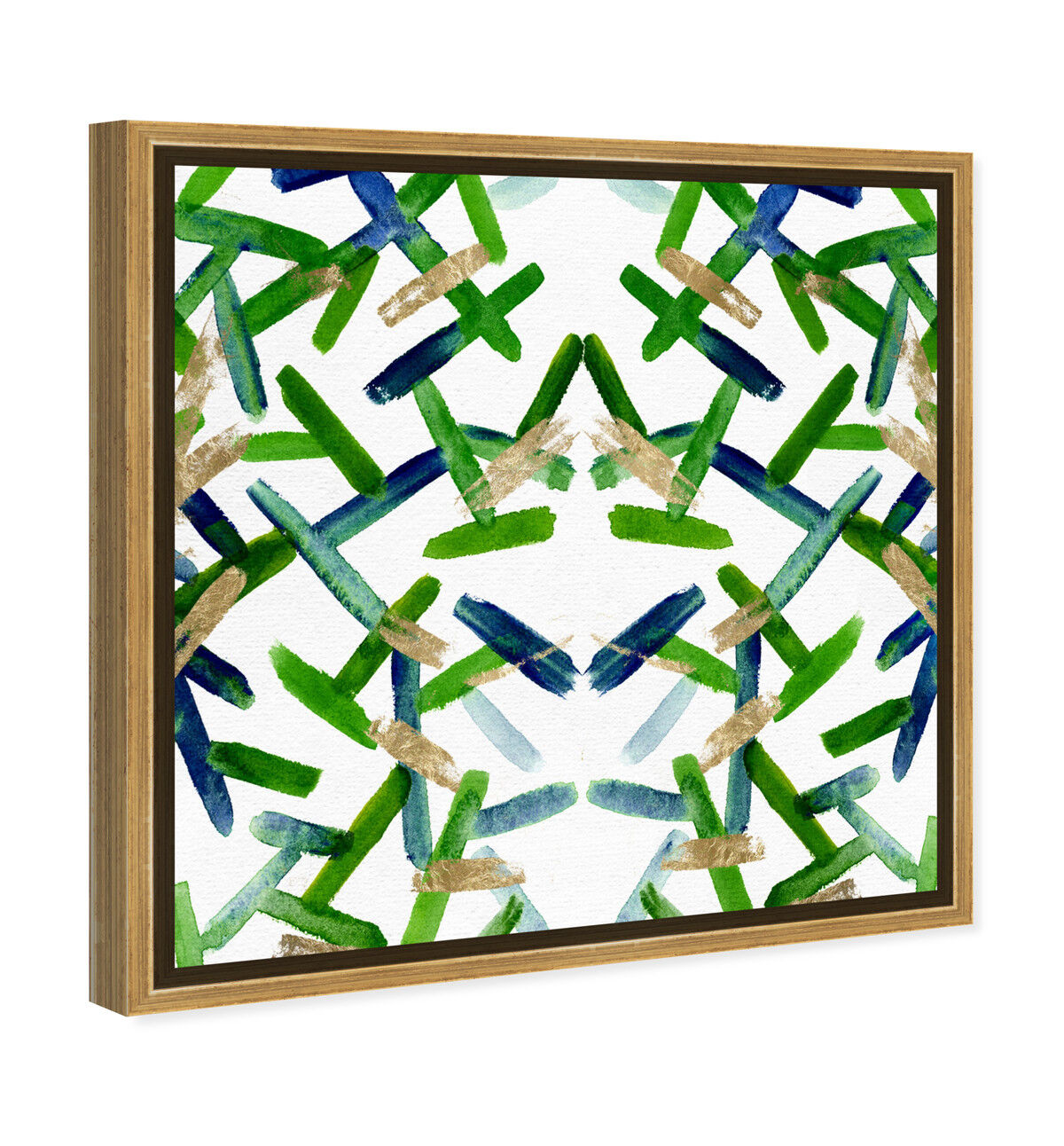 40x40/Framed Canvas/PSGLD