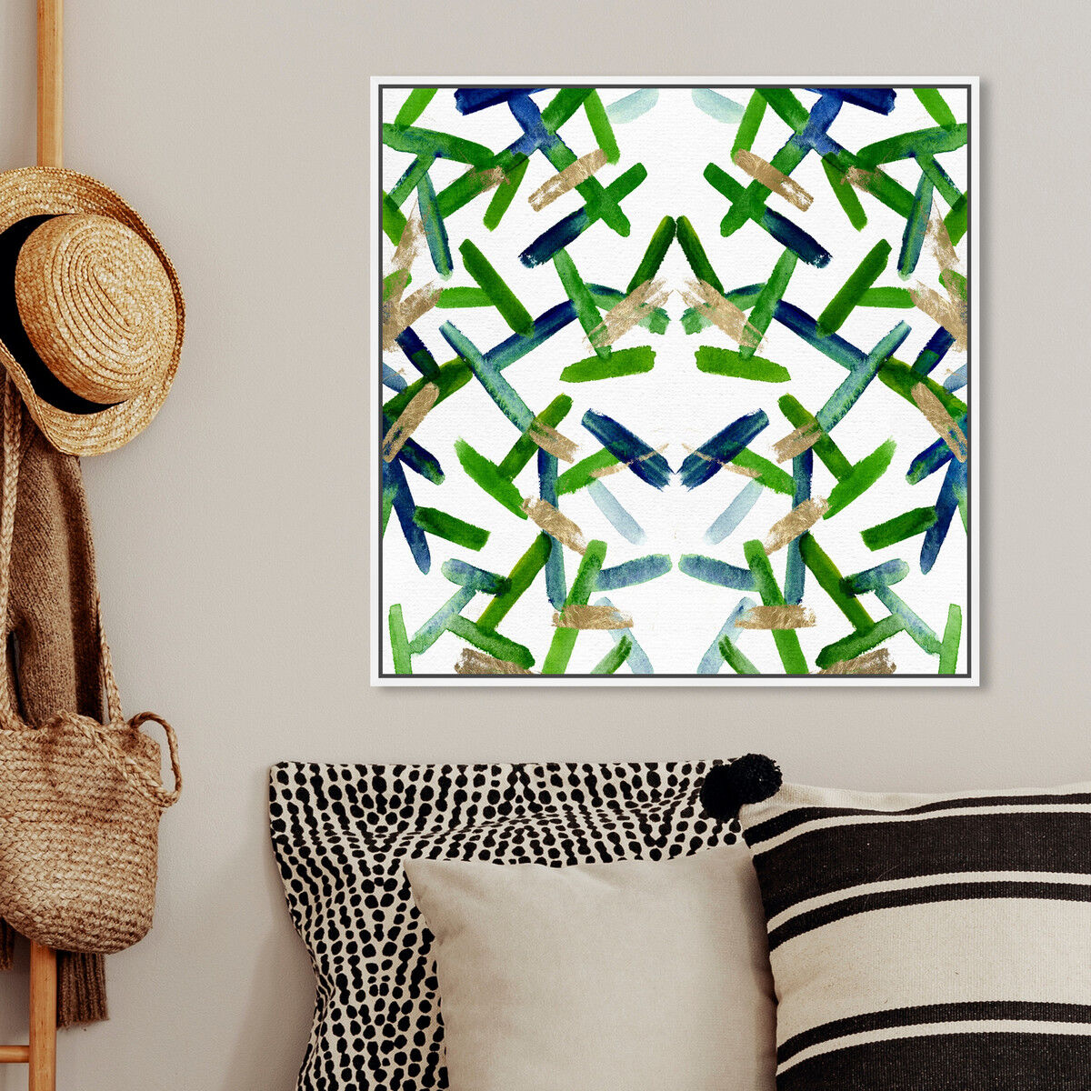 40x40/Framed Canvas/WFL