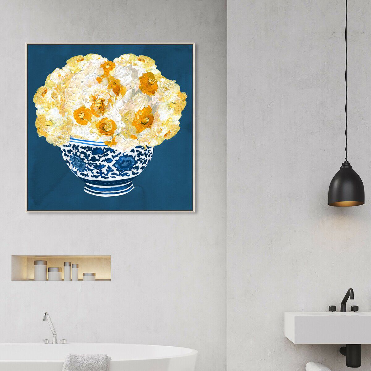 40x40/Framed Canvas/CFL