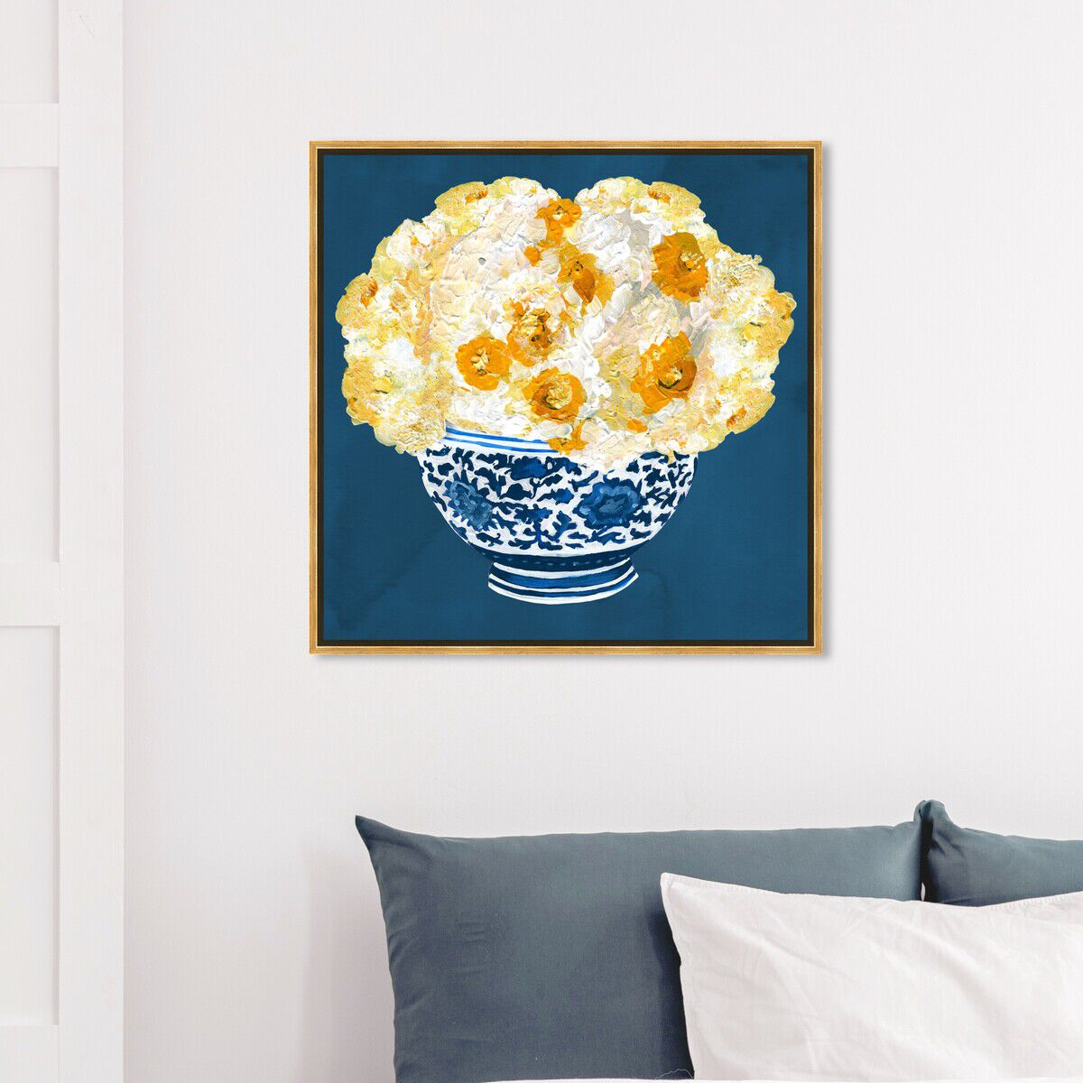 40x40/Framed Canvas/PSGLD