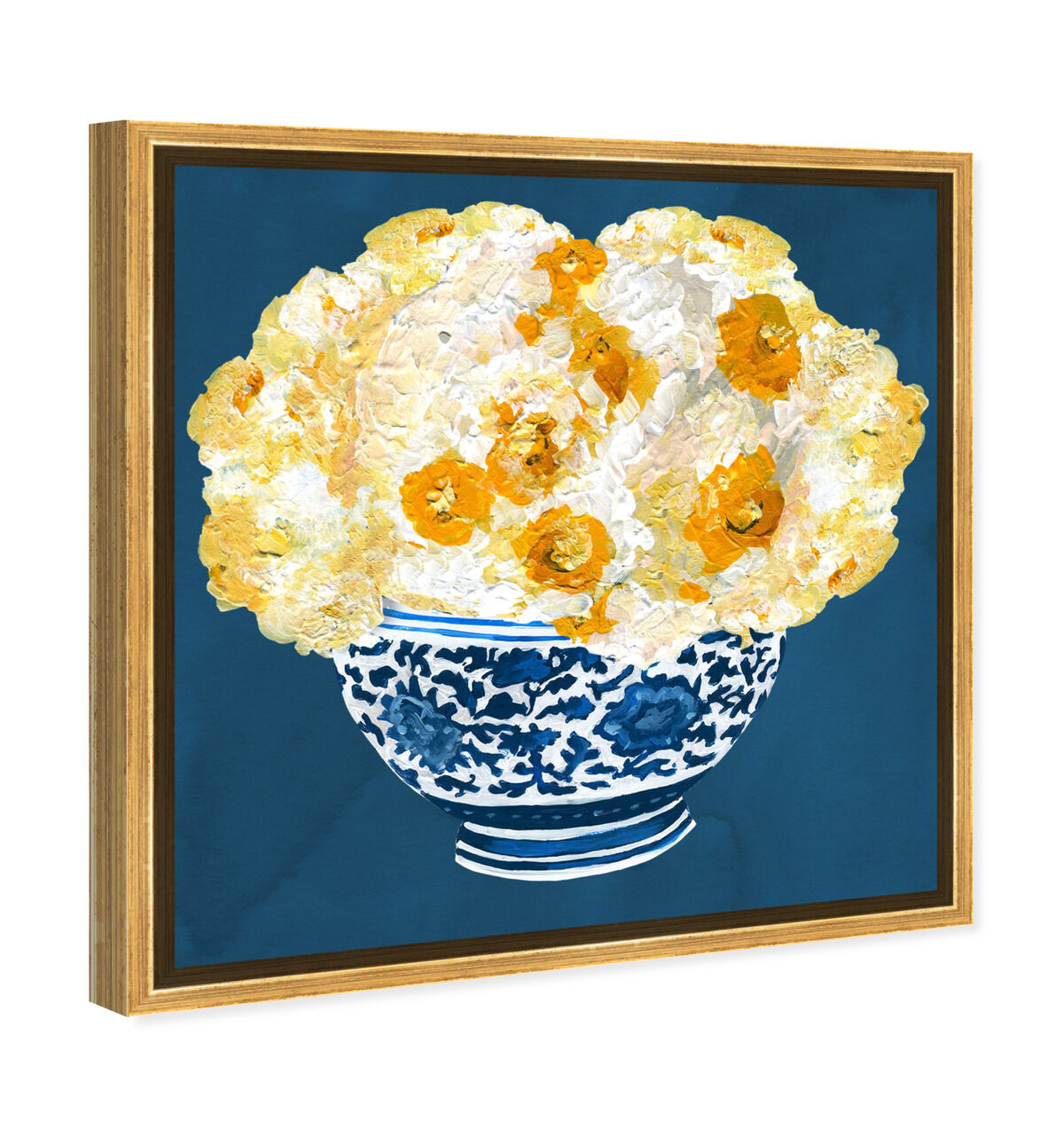 40x40/Framed Canvas/PSGLD