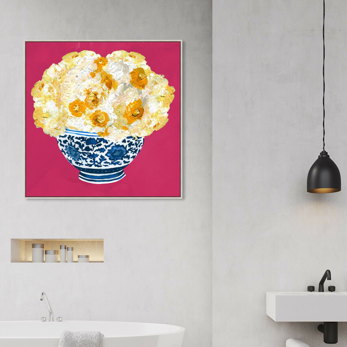40x40/Framed Canvas/CFL