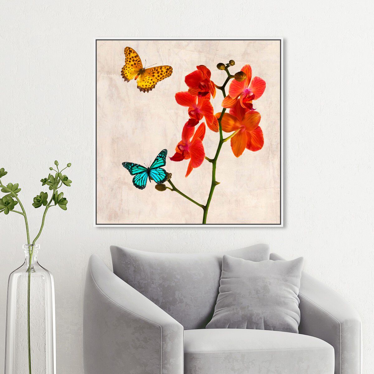 40x40/Framed Canvas/WFL