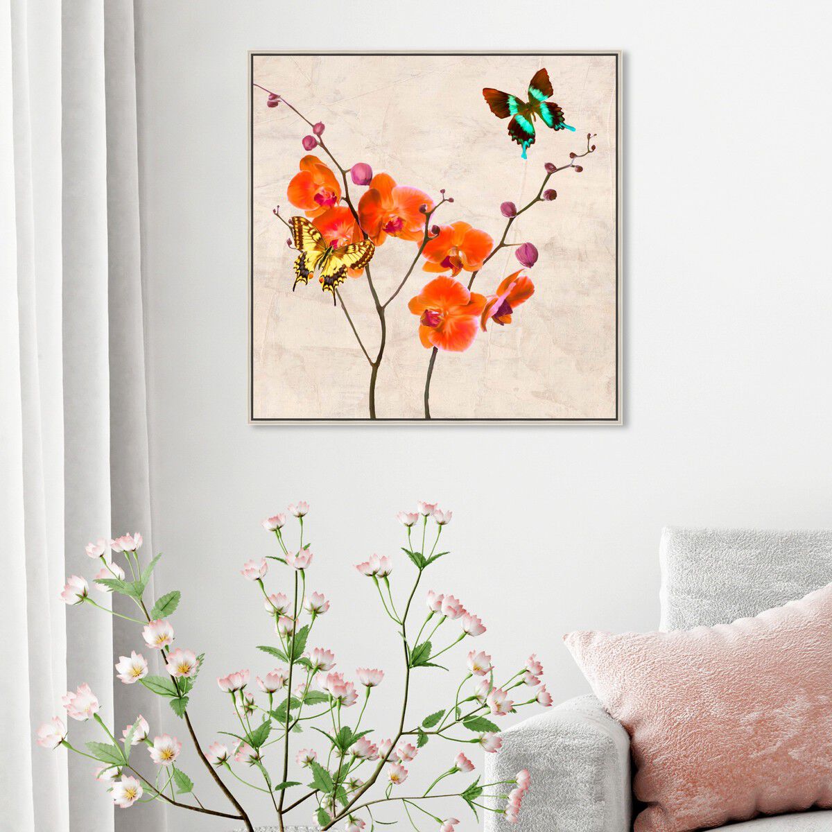 40x40/Framed Canvas/CFL