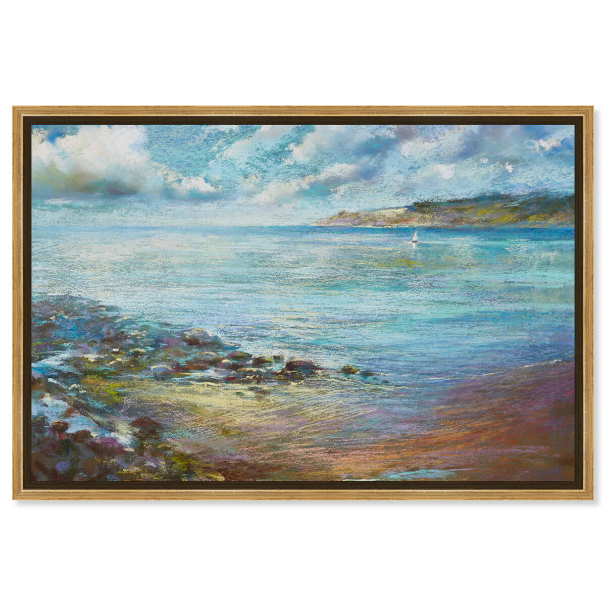 54x36/Framed Canvas/PSGLD