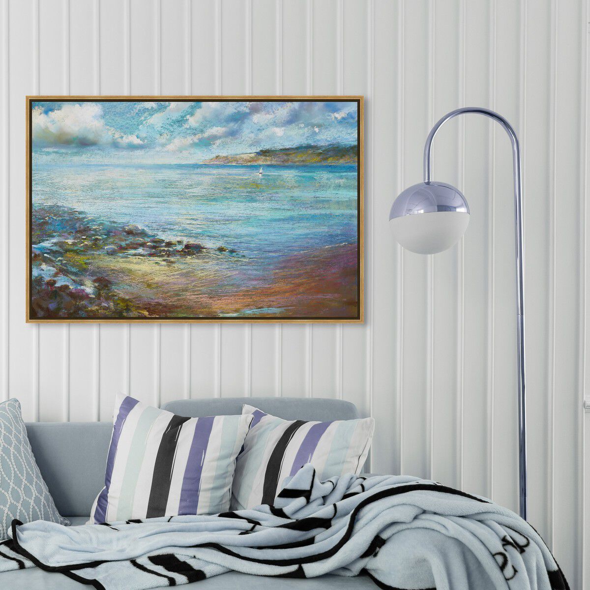 54x36/Framed Canvas/PSGLD
