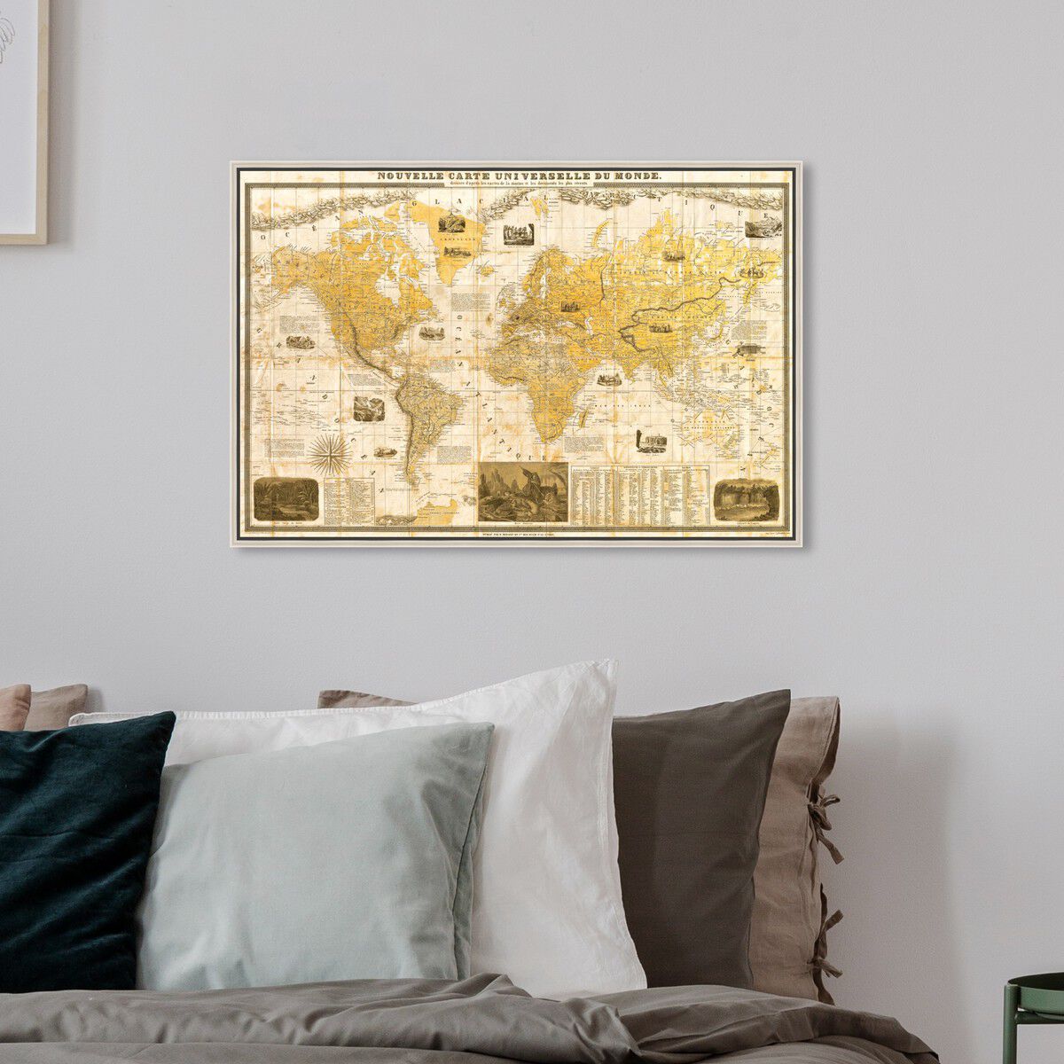 54x36/Framed Canvas/CFL