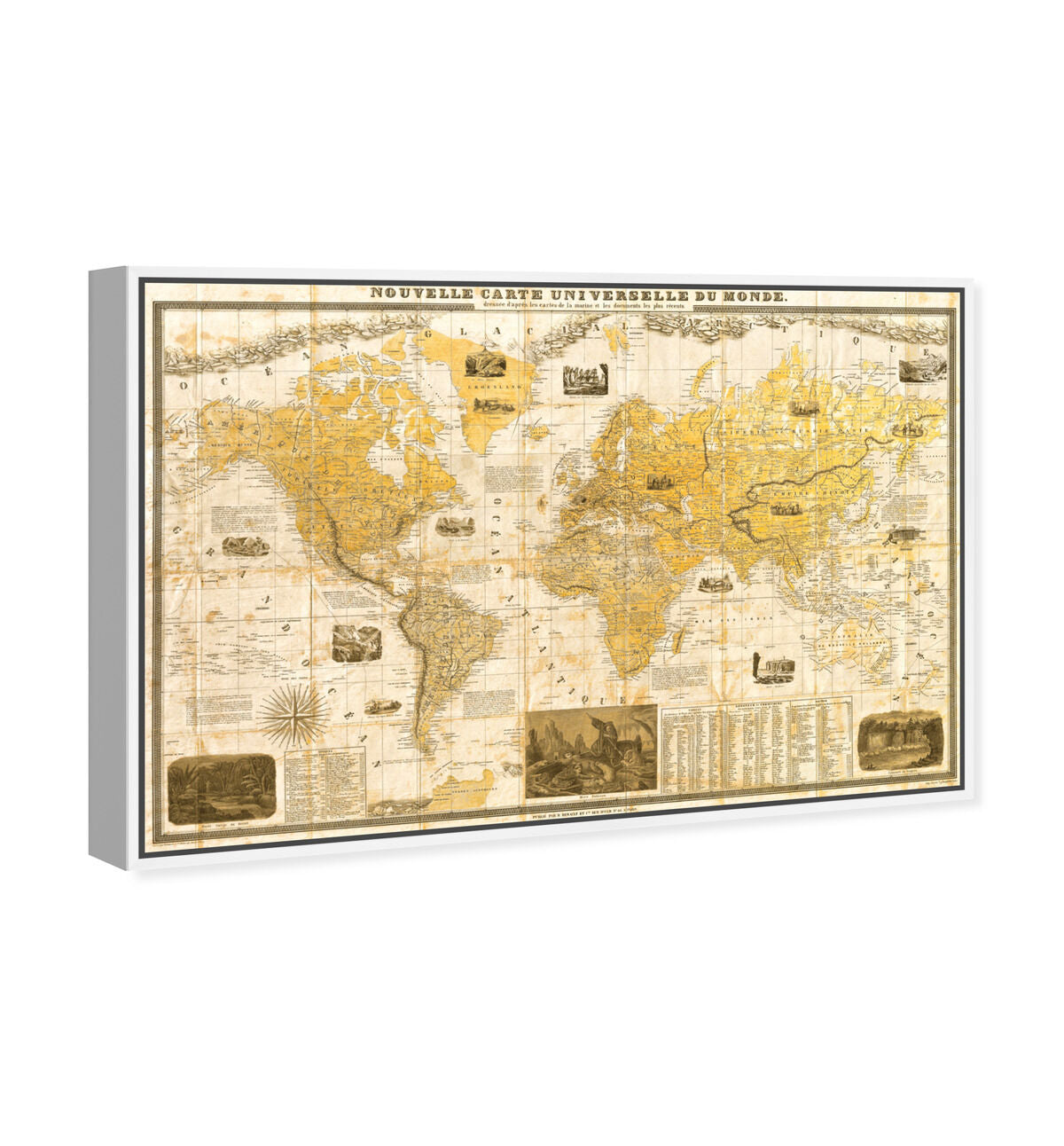 54x36/Framed Canvas/WFL