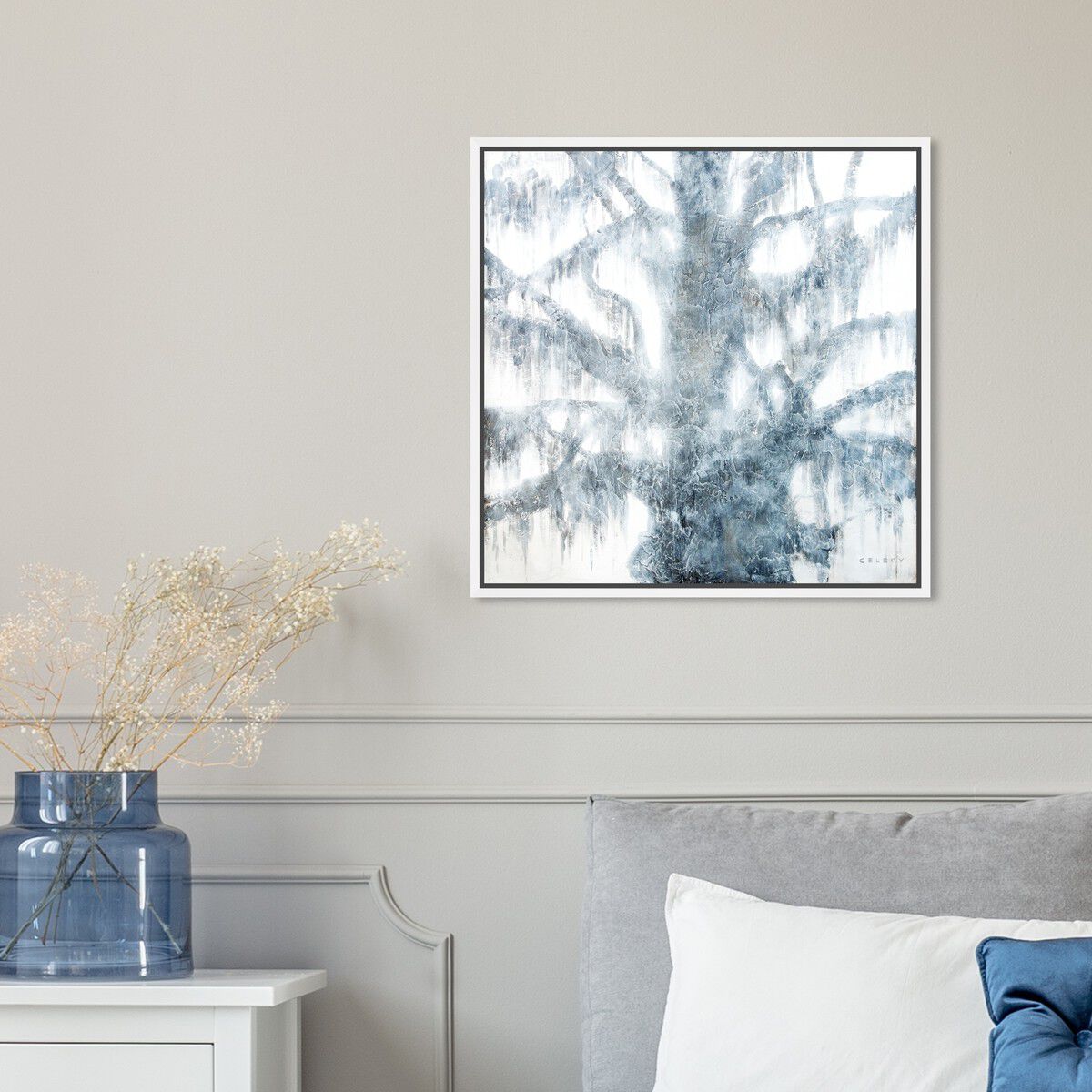 40x40/Framed Canvas/WFL