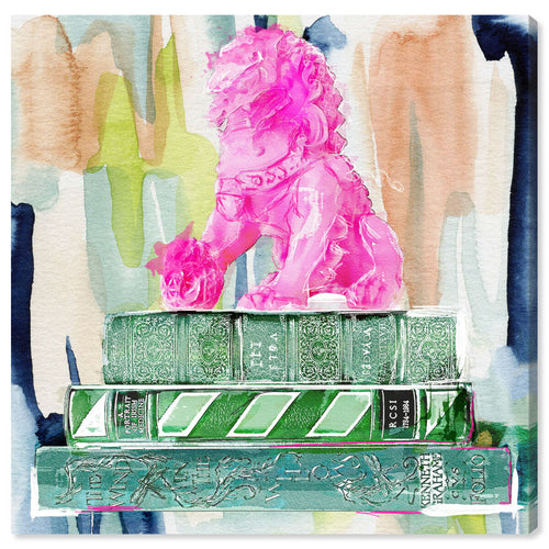 Foo and Books Pink