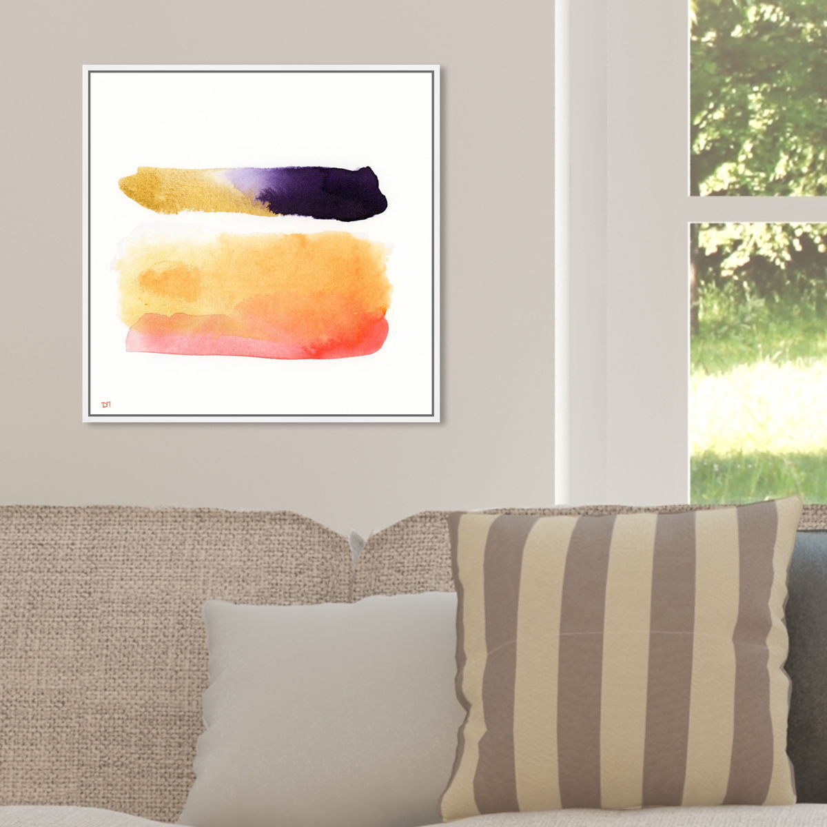 40x40/Framed Canvas/WFL