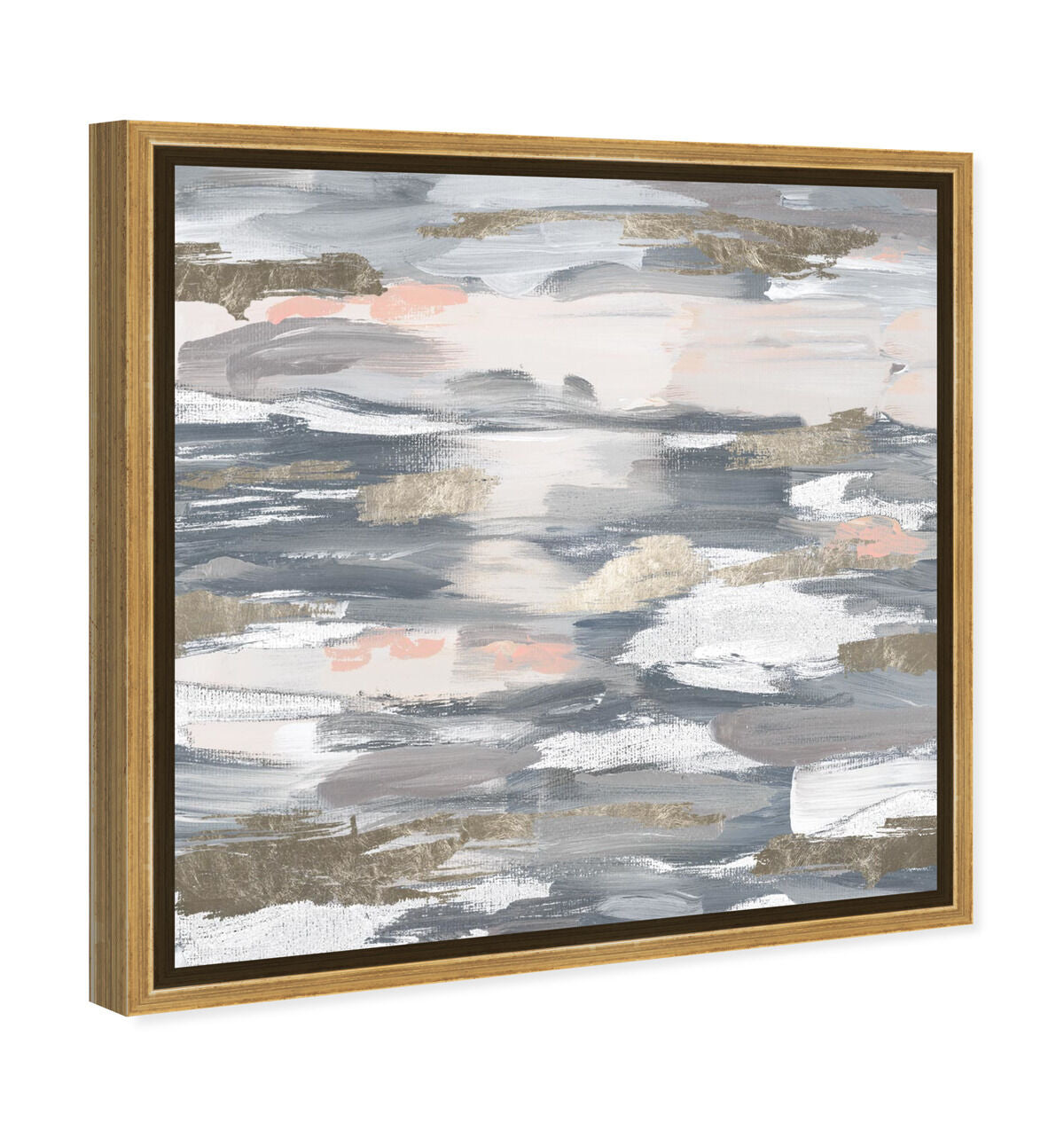 40x40/Framed Canvas/PSGLD