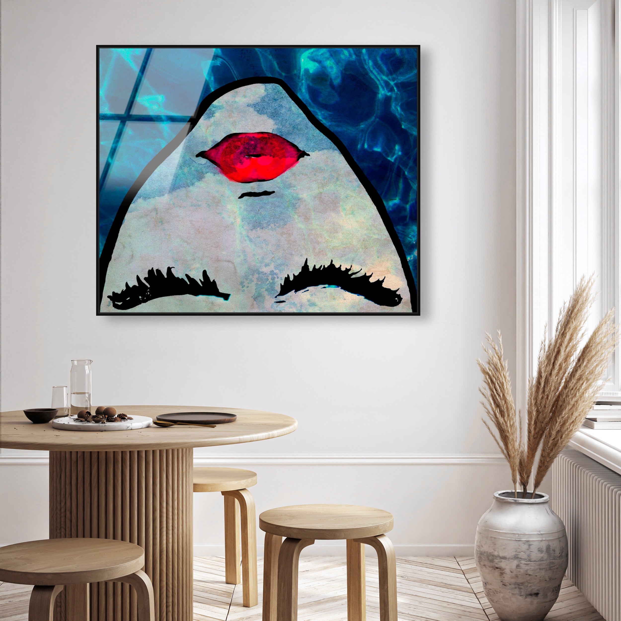 Water Coveted Blue Sea | Fashion and Glam Wall Art by Oliver Gal