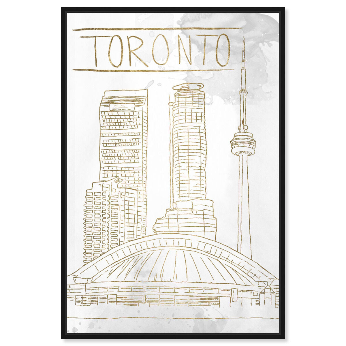 36x54/Framed Canvas/BFL