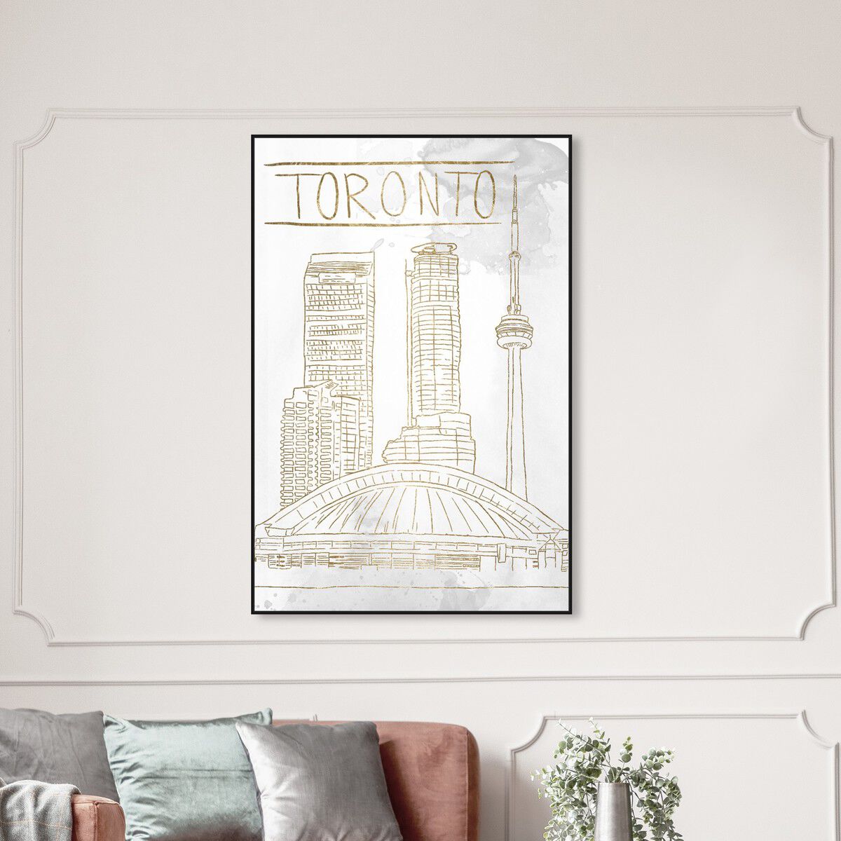 36x54/Framed Canvas/BFL