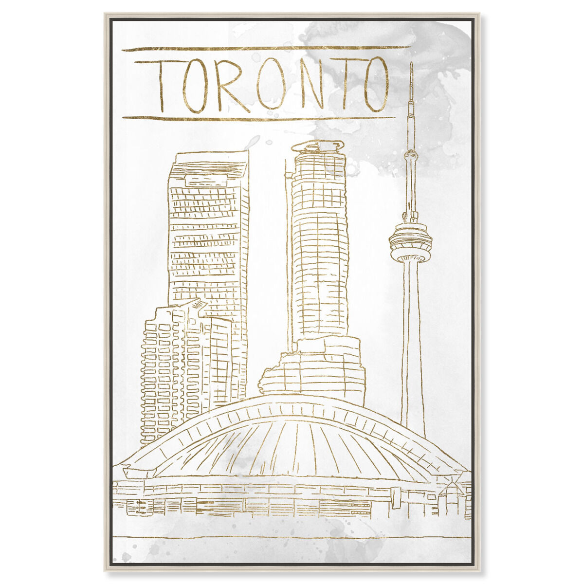 36x54/Framed Canvas/CFL