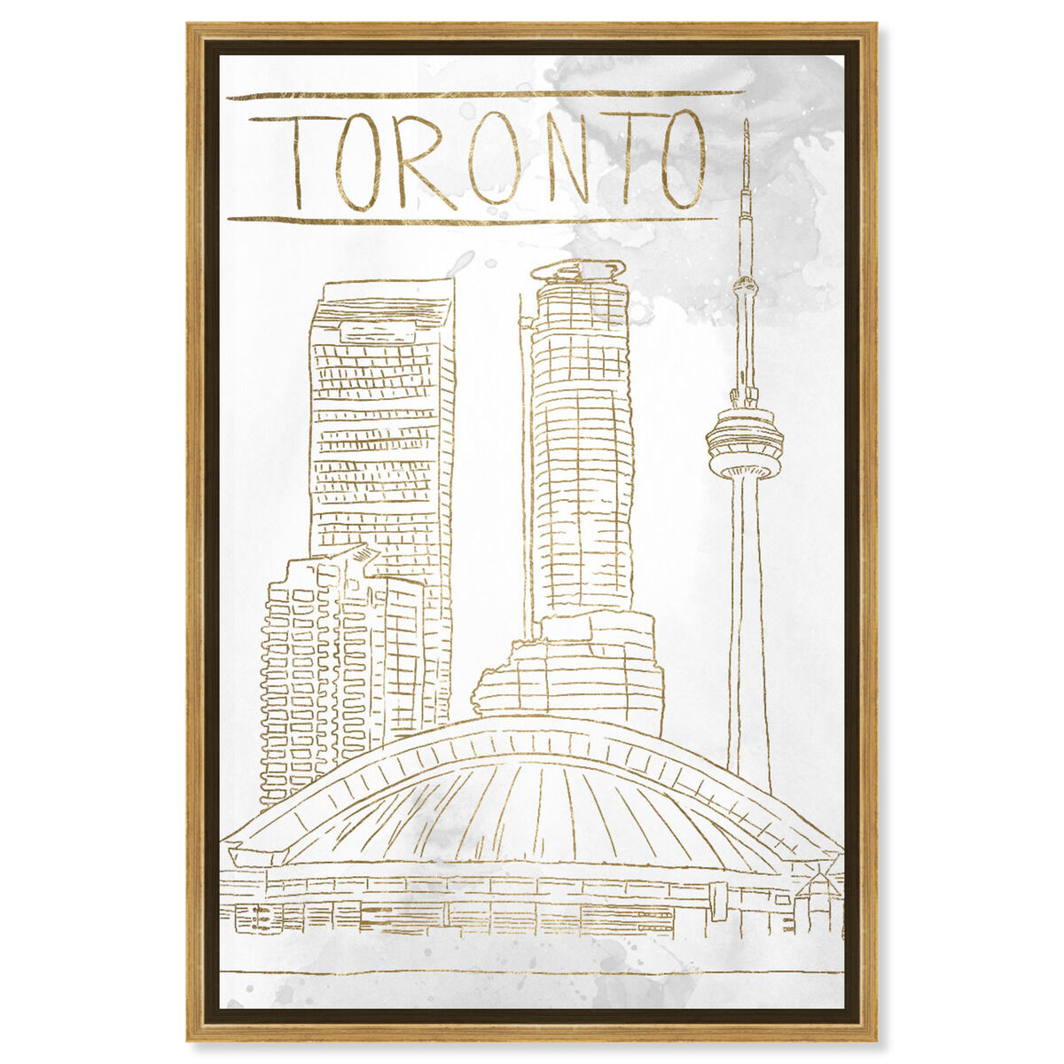 36x54/Framed Canvas/PSGLD