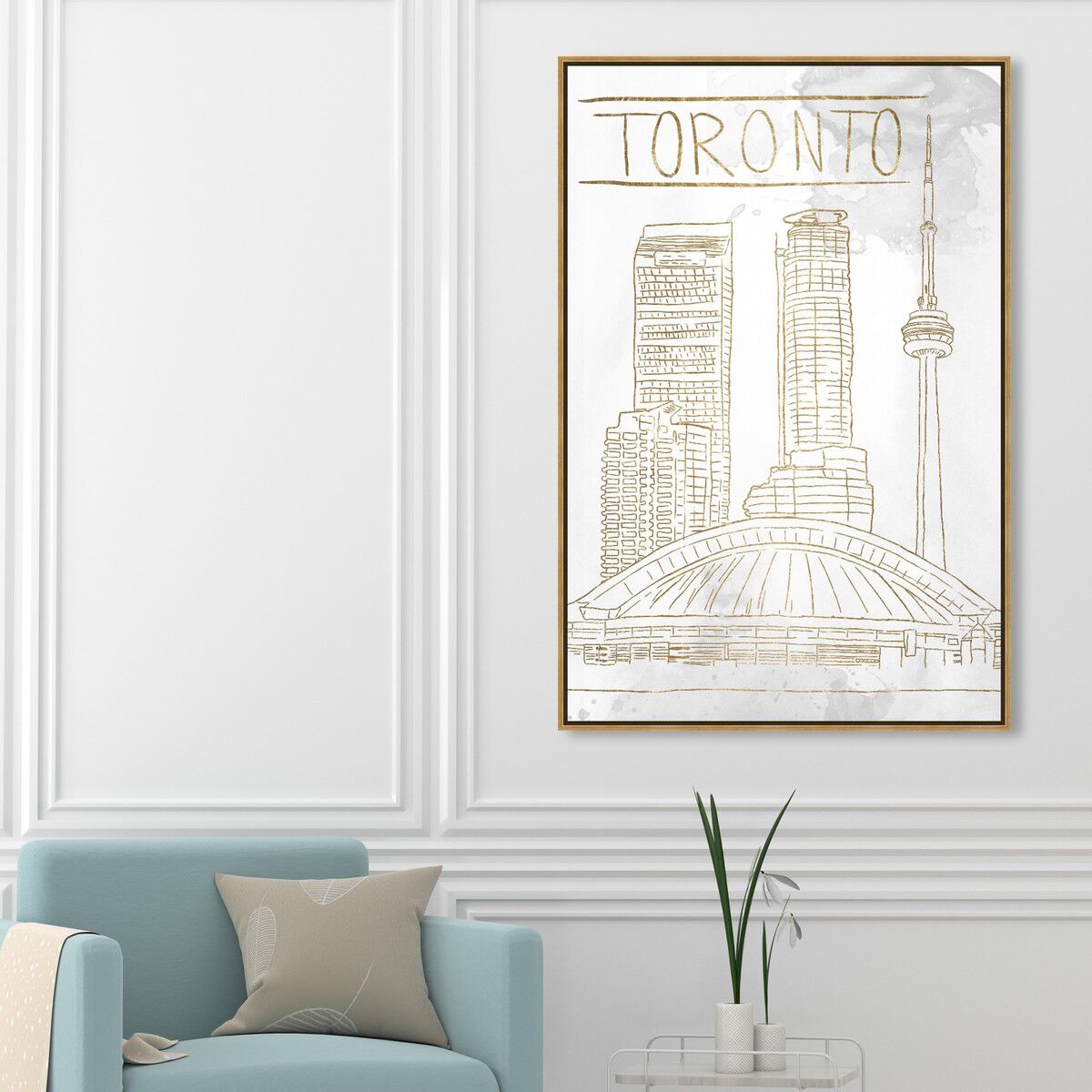 36x54/Framed Canvas/PSGLD