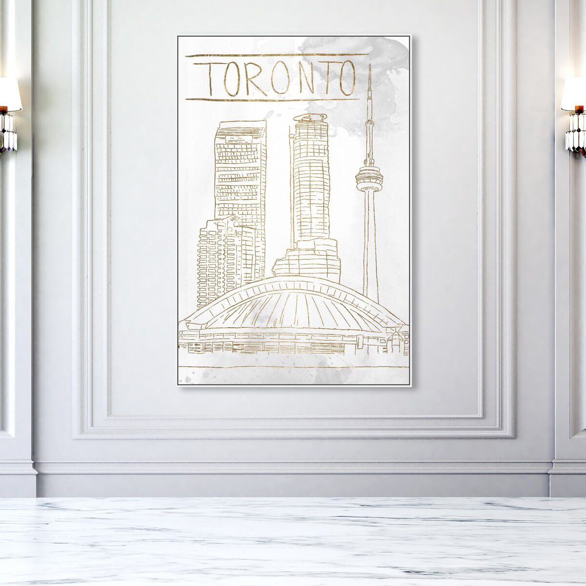 36x54/Framed Canvas/WFL