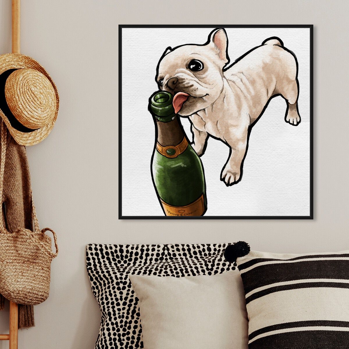 40x40/Framed Canvas/BFL