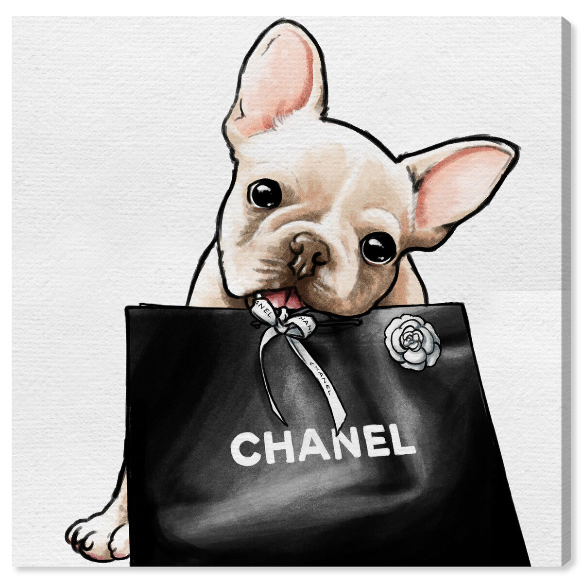 Oliver Gal O64-2 フレンチブルドッグ Frenchie Glam Frenchie Glam | By Oliver Gal