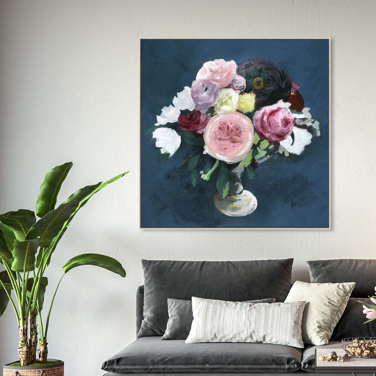 40x40/Framed Canvas/CFL