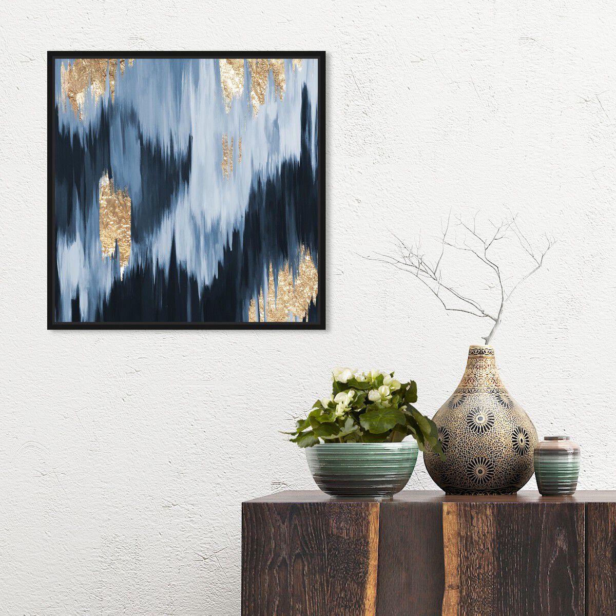 40x40/Framed Canvas/BFL