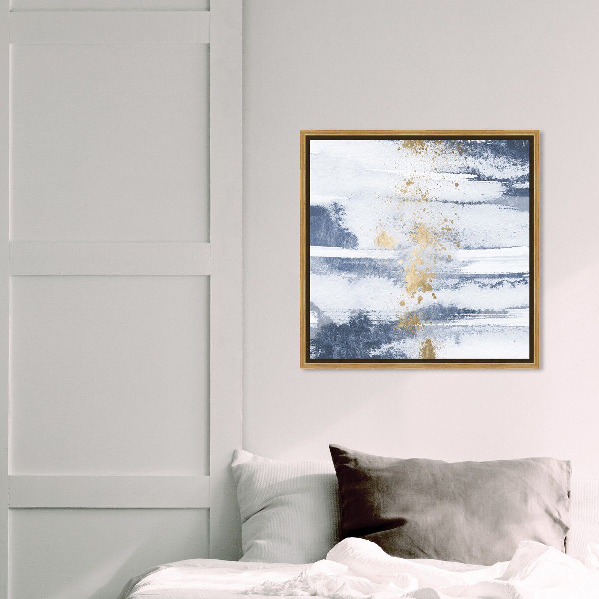 40x40/Framed Canvas/PSGLD