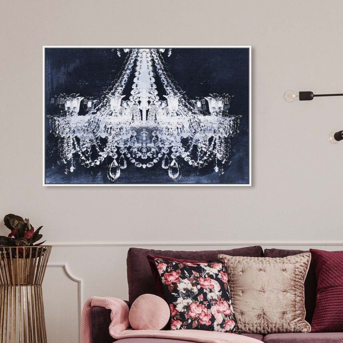 54x36/Framed Canvas/WFL