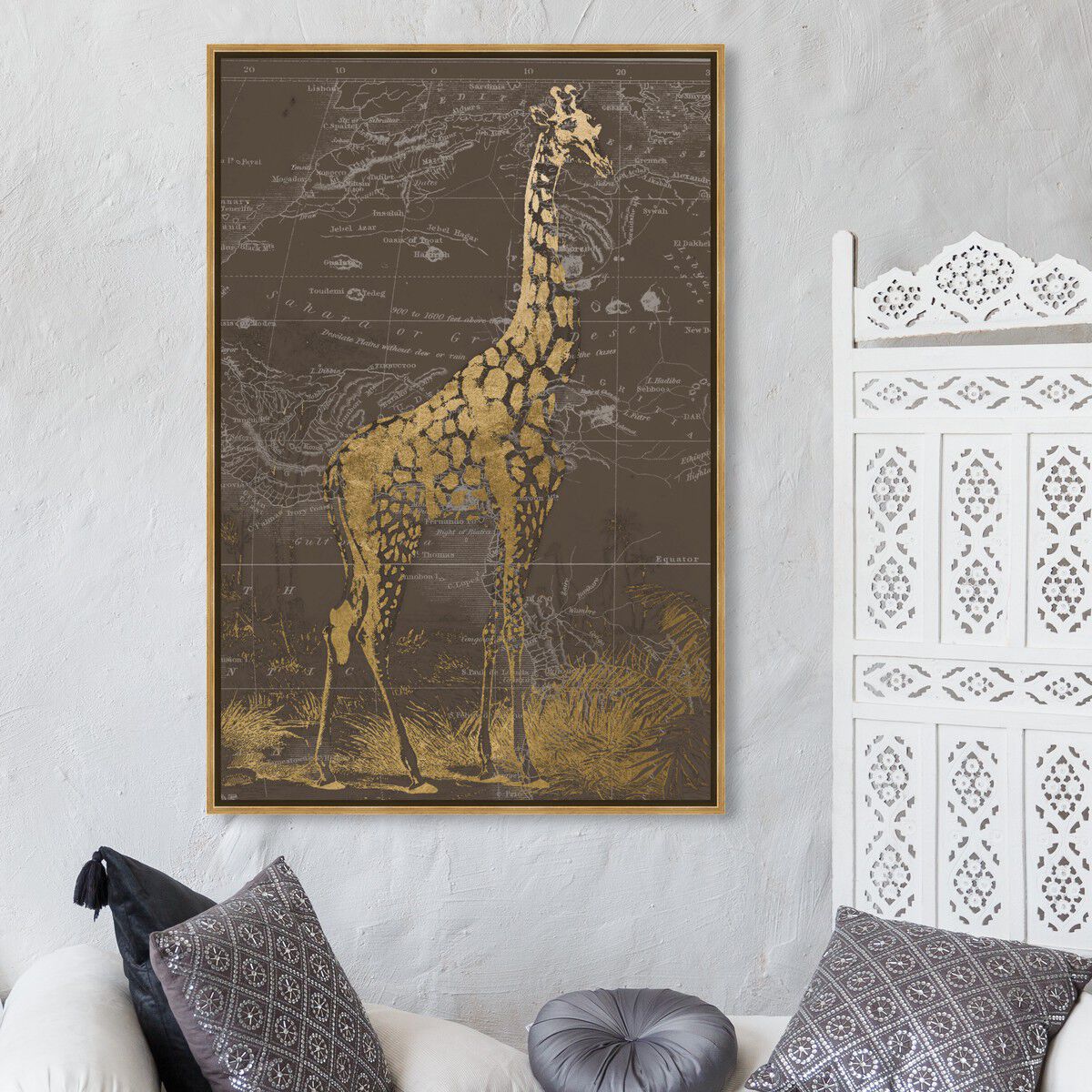 36x54/Framed Canvas/PSGLD