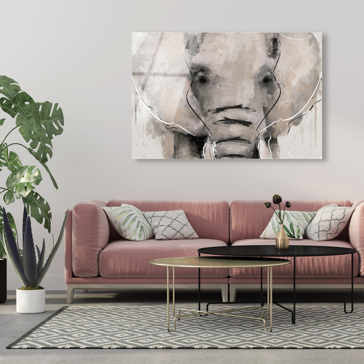 54x36/Acrylic/Unframed