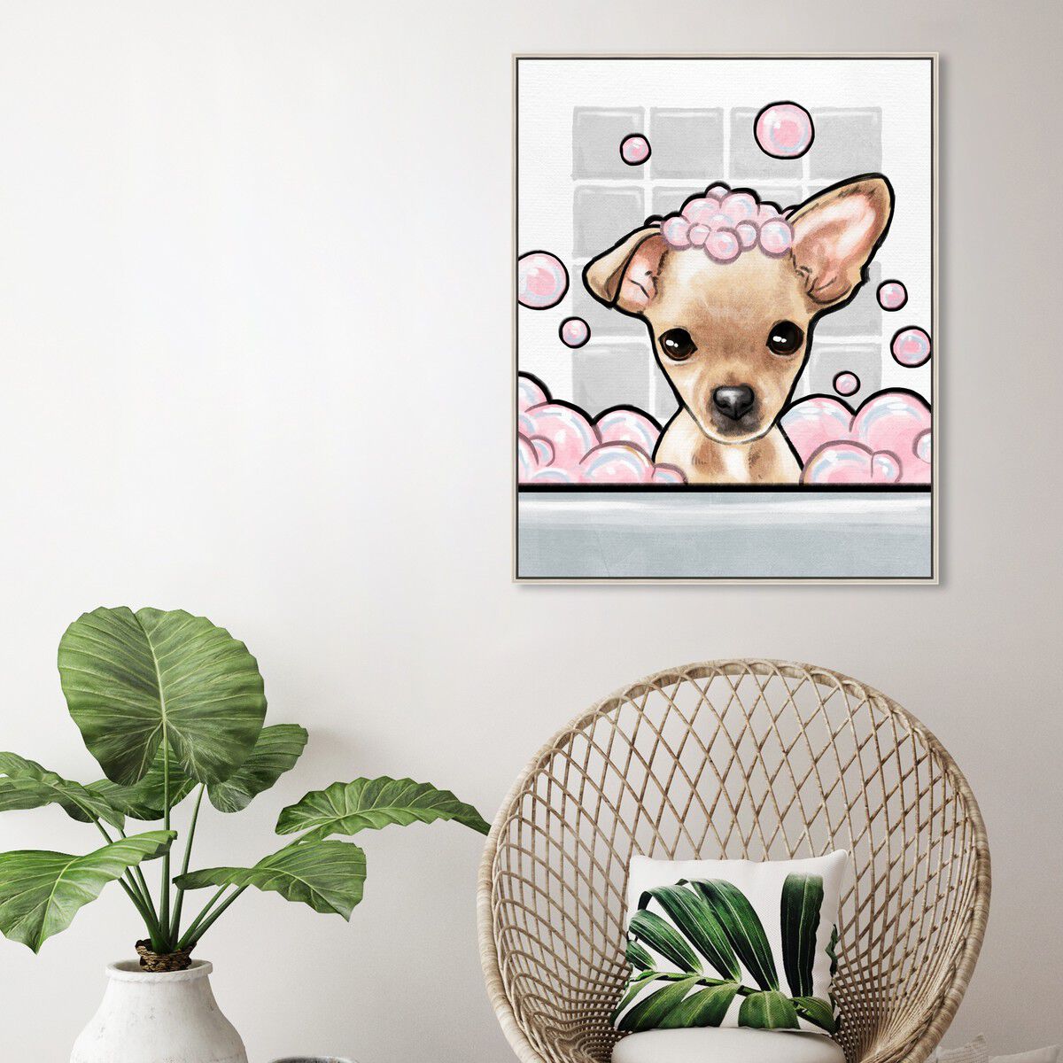 36x45/Framed Canvas/CFL