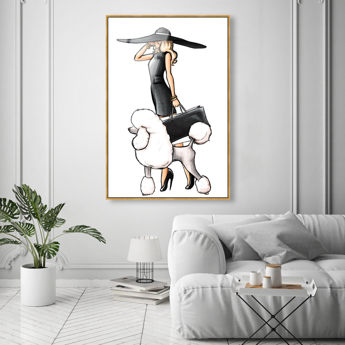 Glam on a Stroll | By Oliver Gal Glam on a Stroll | By Oliver Gal