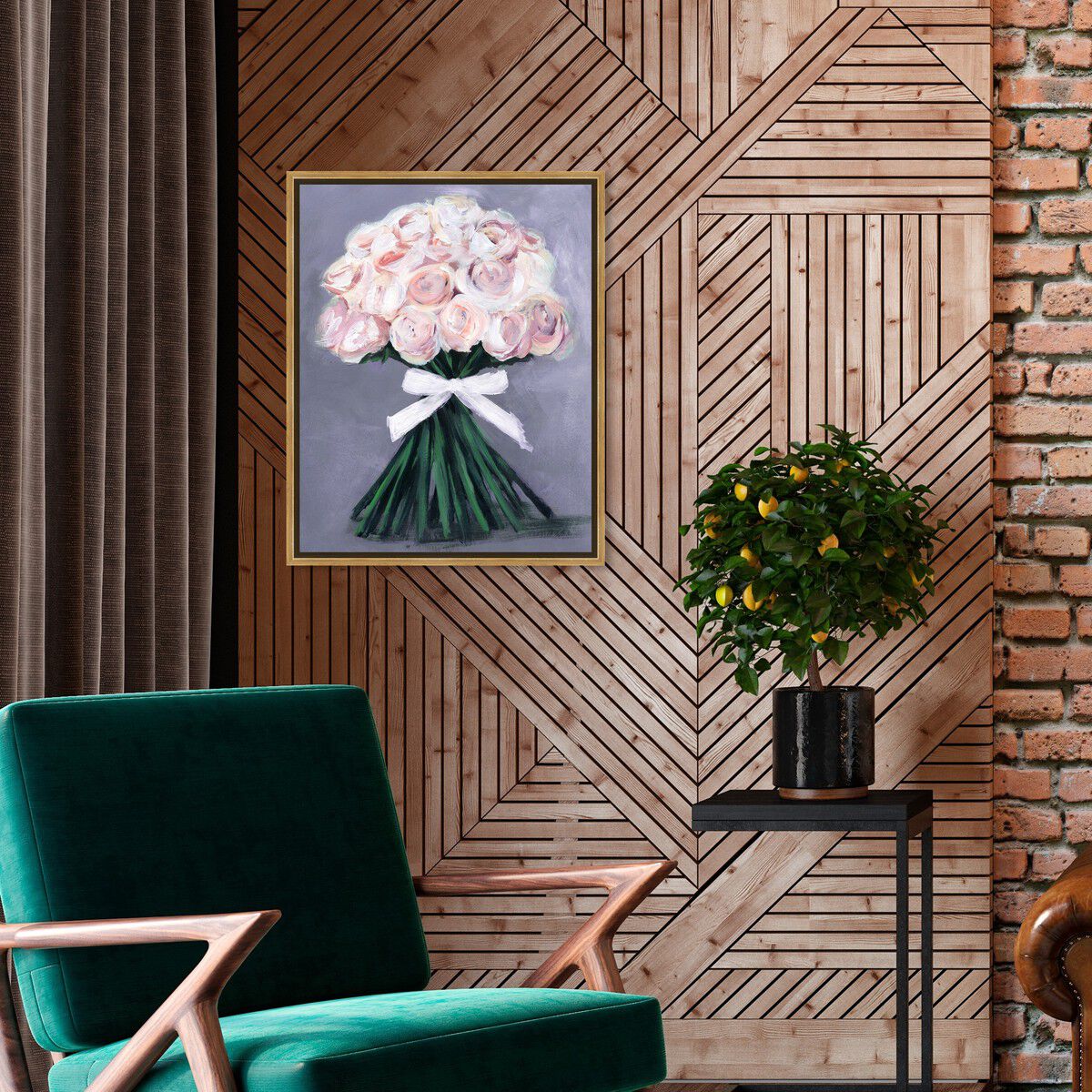36x45/Framed Canvas/PSGLD