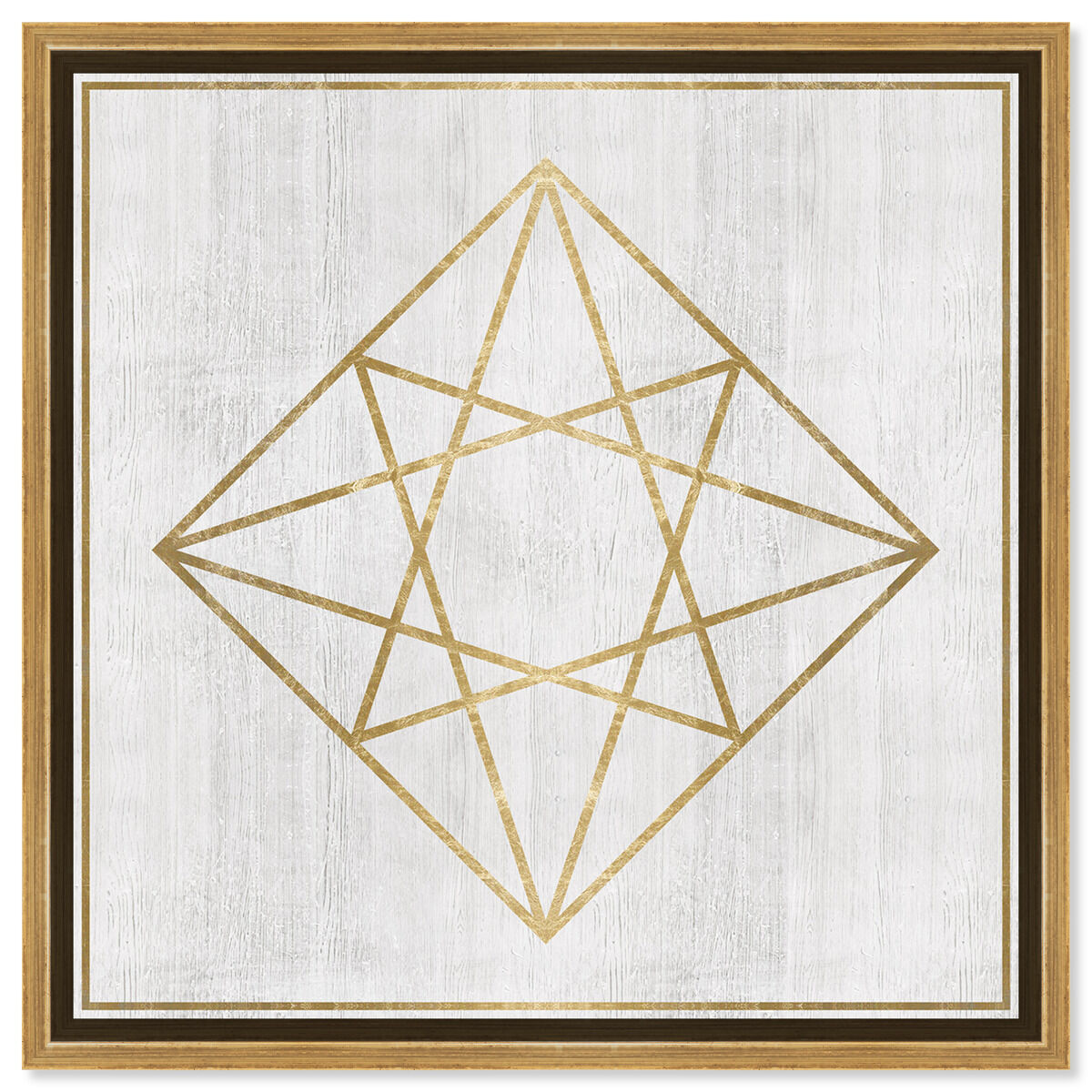 40x40/Framed Canvas/PSGLD