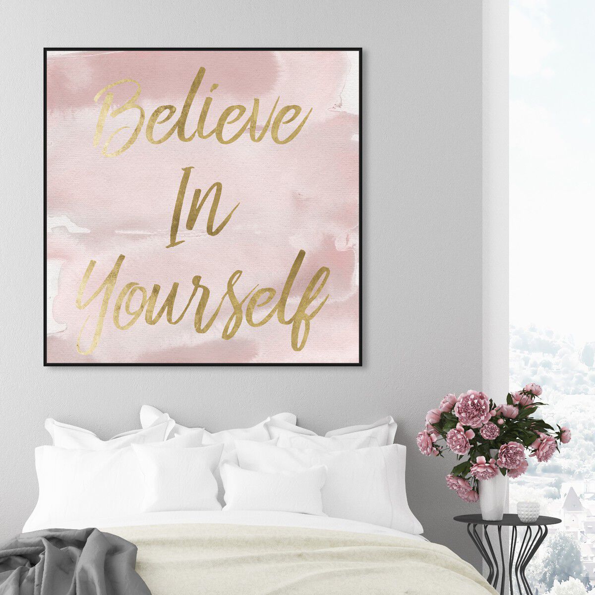 40x40/Framed Canvas/BFL