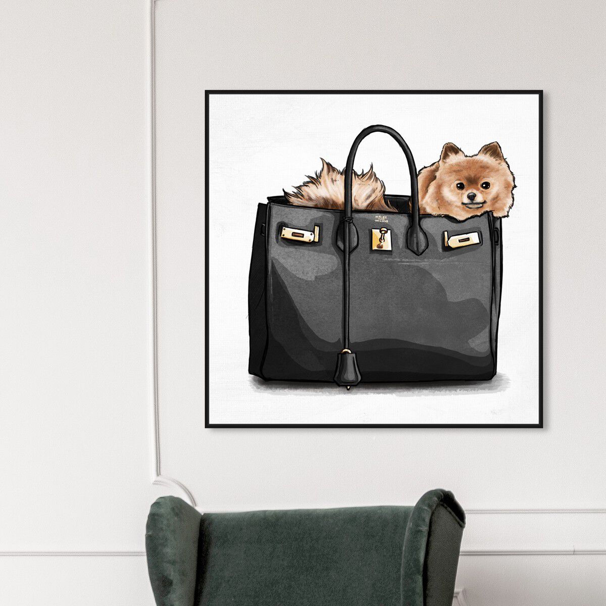40x40/Framed Canvas/BFL