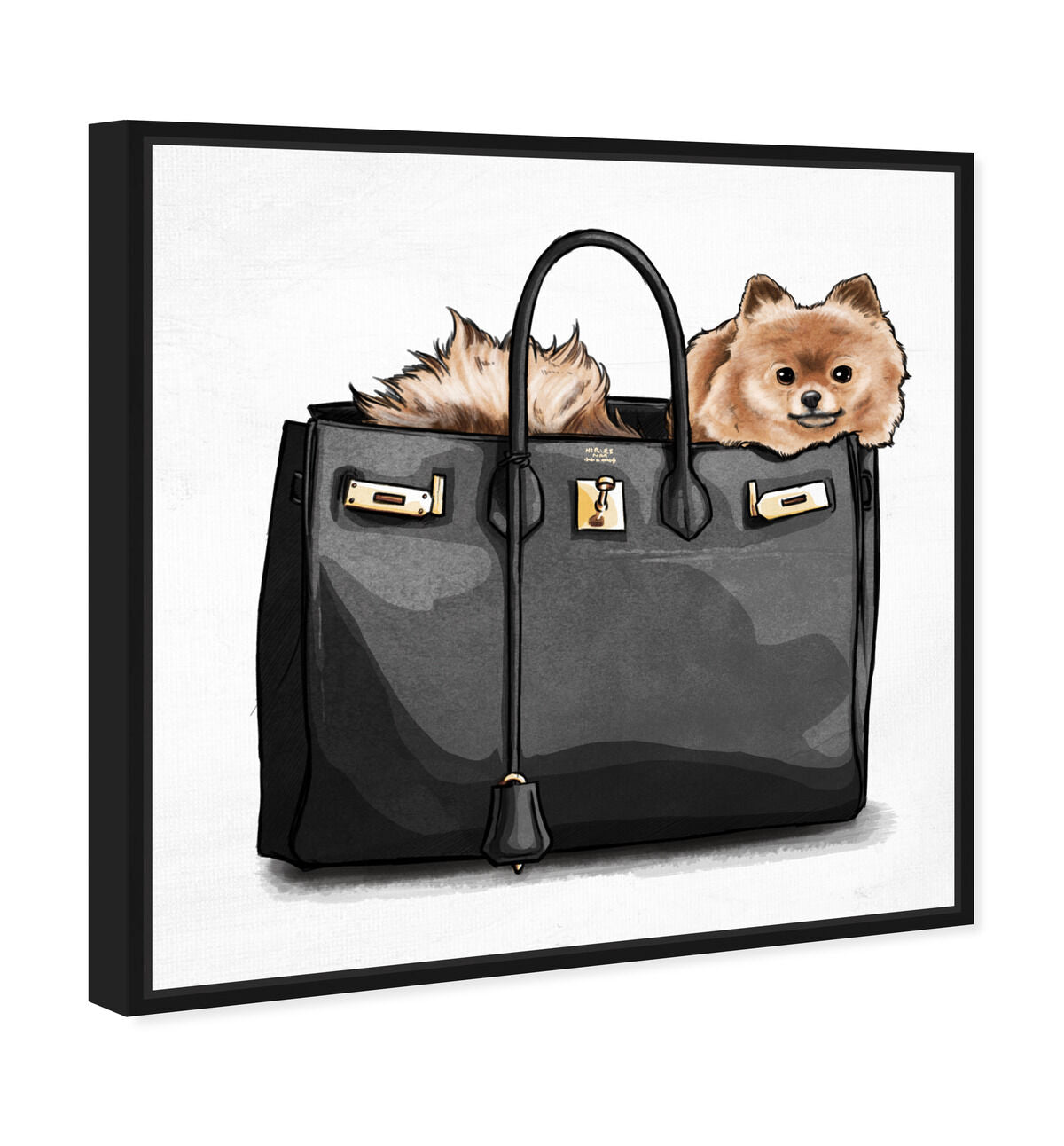 40x40/Framed Canvas/BFL