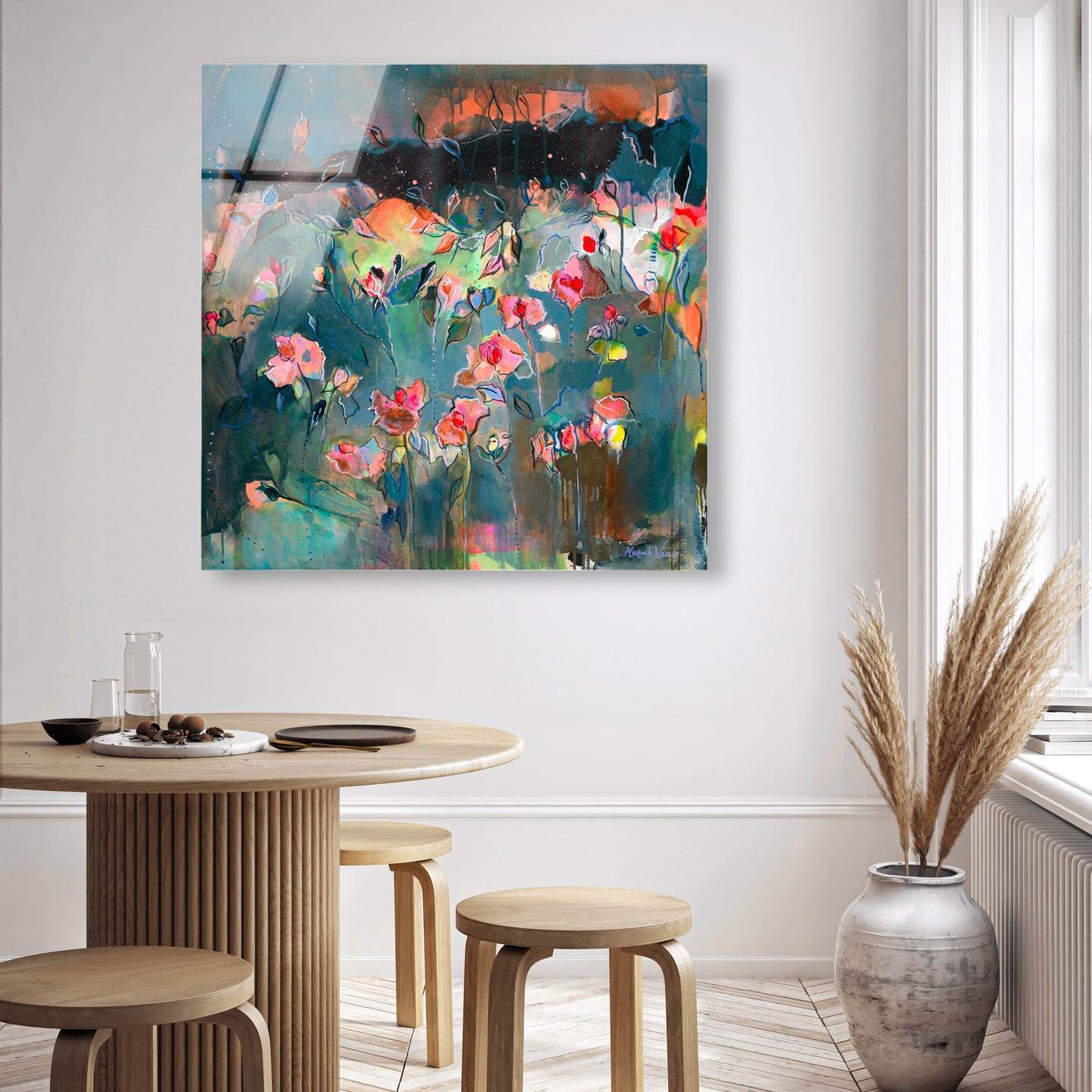 40x40/Acrylic/Unframed