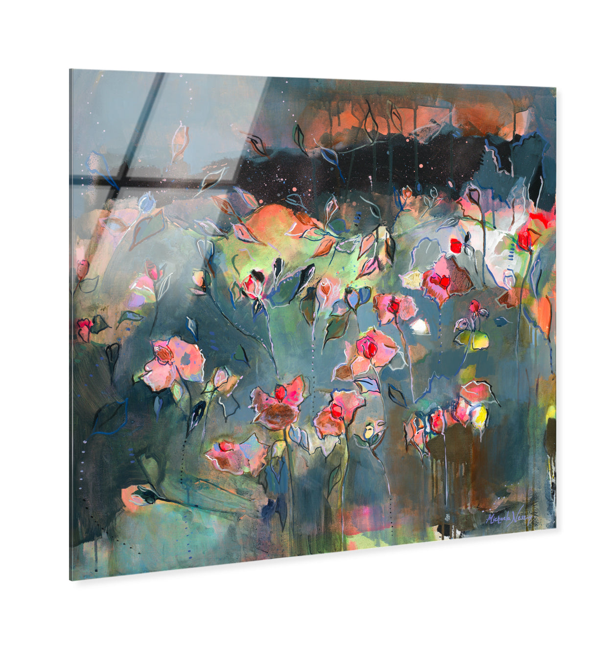40x40/Acrylic/Unframed