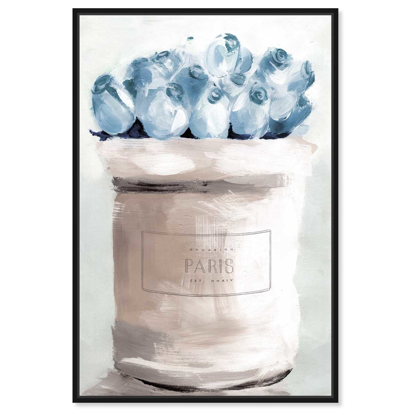 Blue Flowers From Paris
